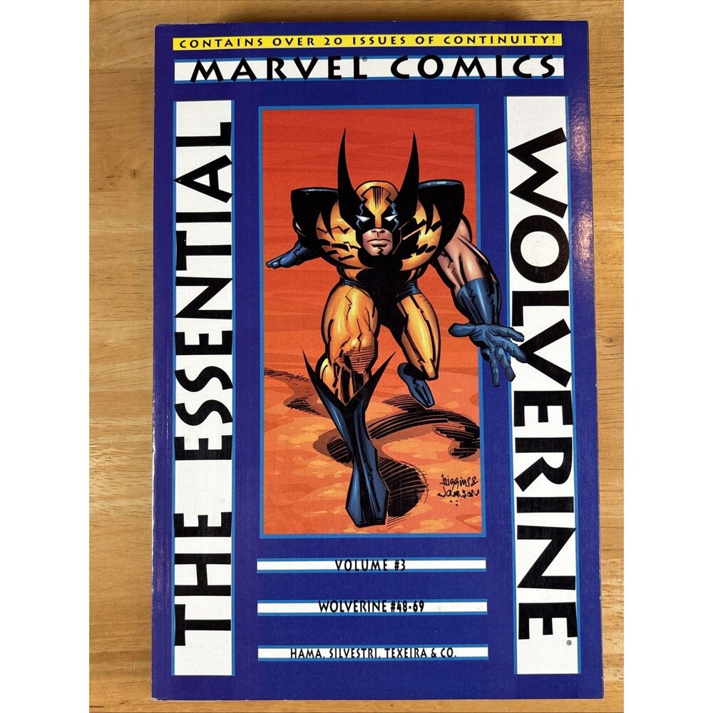 Essential Wolverine Vol. No. 3 - 48-69 (2000, Marvel Comics) Graphic Novel